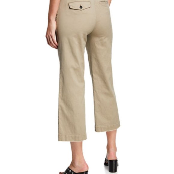 🆕ATM Cropped Boyfriend Wide-Leg Pants - Picture 8 of 11